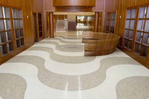 Terrazzo - St. Timothy's School-Fowler House Addition & Renovation