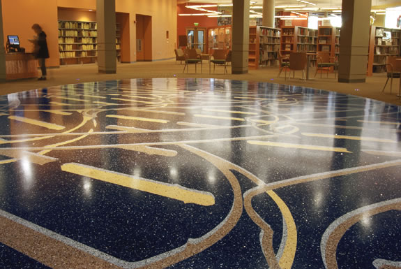 Terrazzo - Rockville Town Center Library