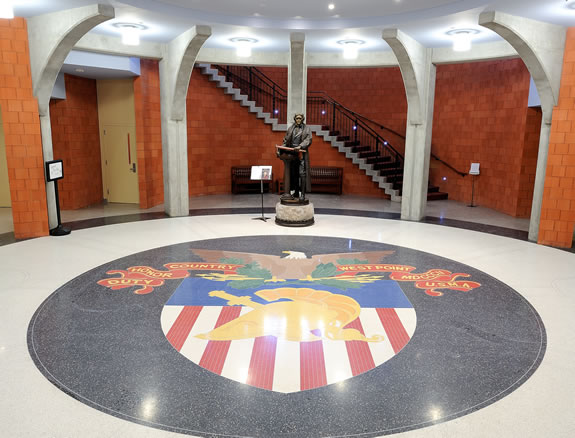 Terrazzo - Thomas Jefferson Hall - West Point Military Academy